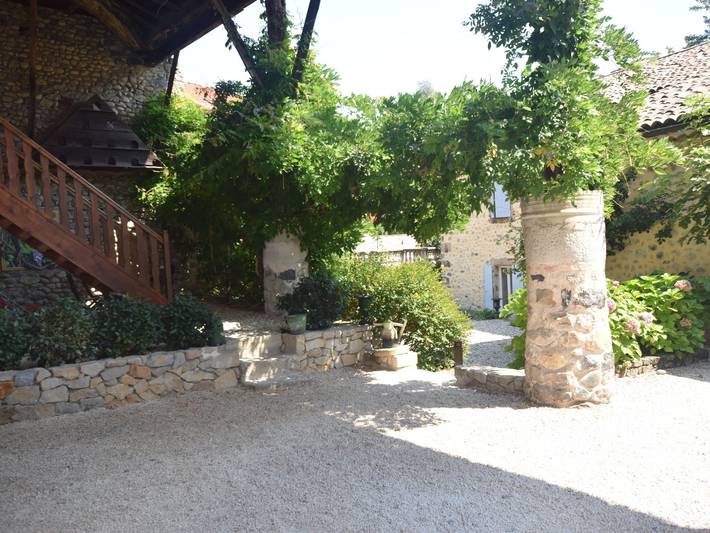 Maison de vacances pour 6 personnes, avec jardin ainsi que terrasse et piscine
