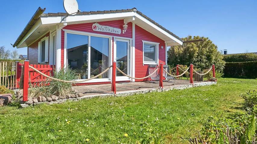 Ferienhaus für 4 Personen, mit Garten und Sauna