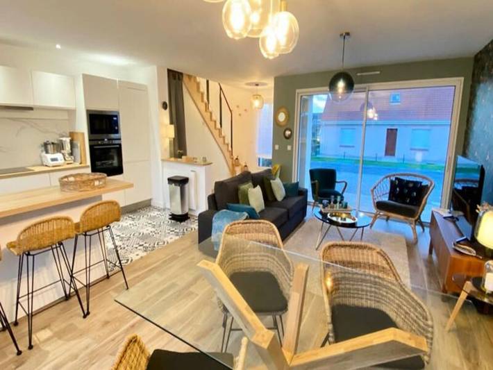 Gîte pour 4 personnes, avec jardin, adapté aux familles à Merlimont - 3
