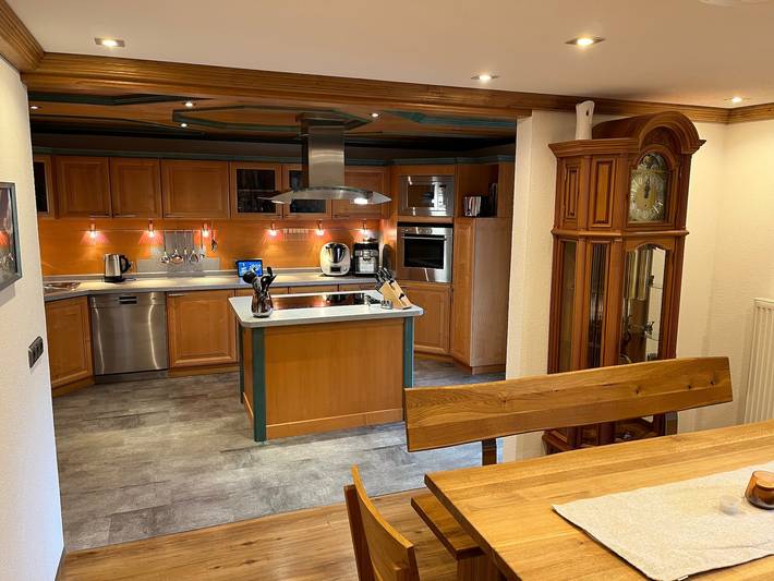 Ferienwohnung für 5 Personen, mit Balkon und Garten sowie Sauna bei Neuschwanstein