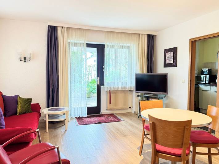 Ferienwohnung für 2 Personen, mit Terrasse und Garten in Bad Kissingen