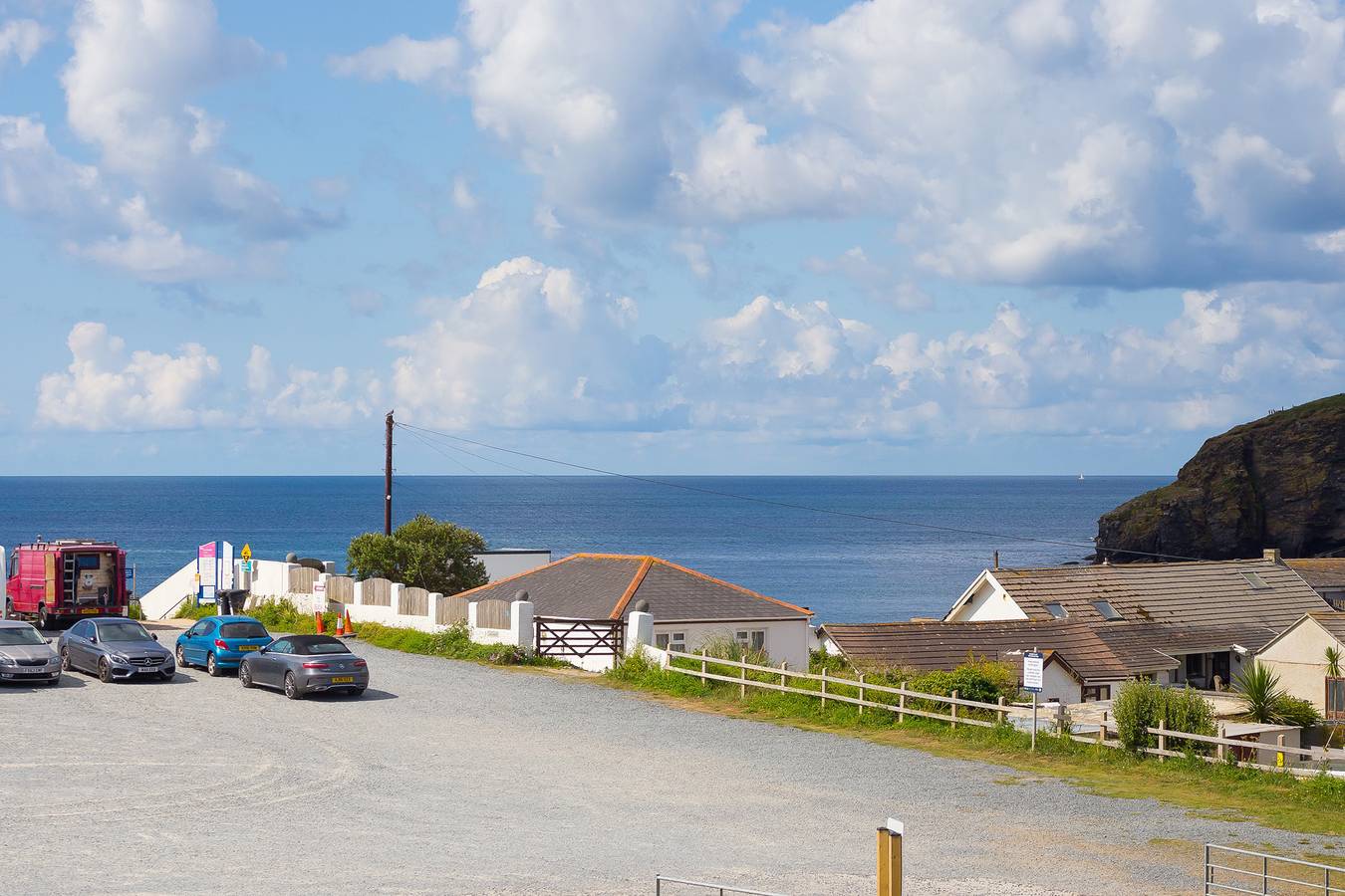 Sandbanks in Praa Sands, Cornwall