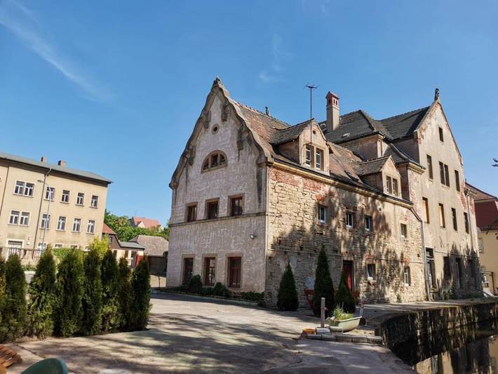 Hotel, mit Terrasse und Ausblick
