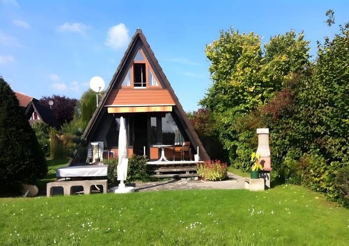 Ferienhaus für 4 Personen, mit Garten