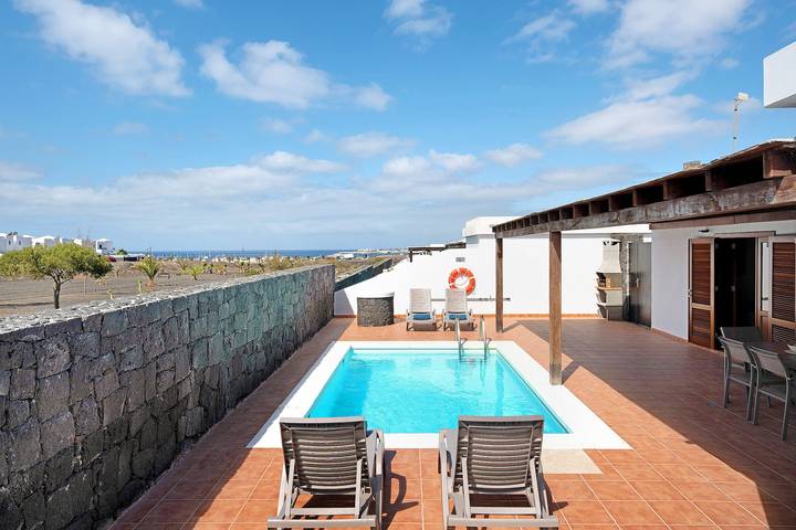 Holiday home for 6 people in Playa Blanca