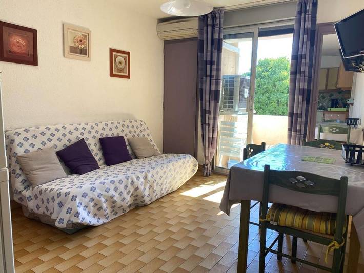 Gîte pour 2 personnes, avec Balcon dans Port De Balaruc Les Bains