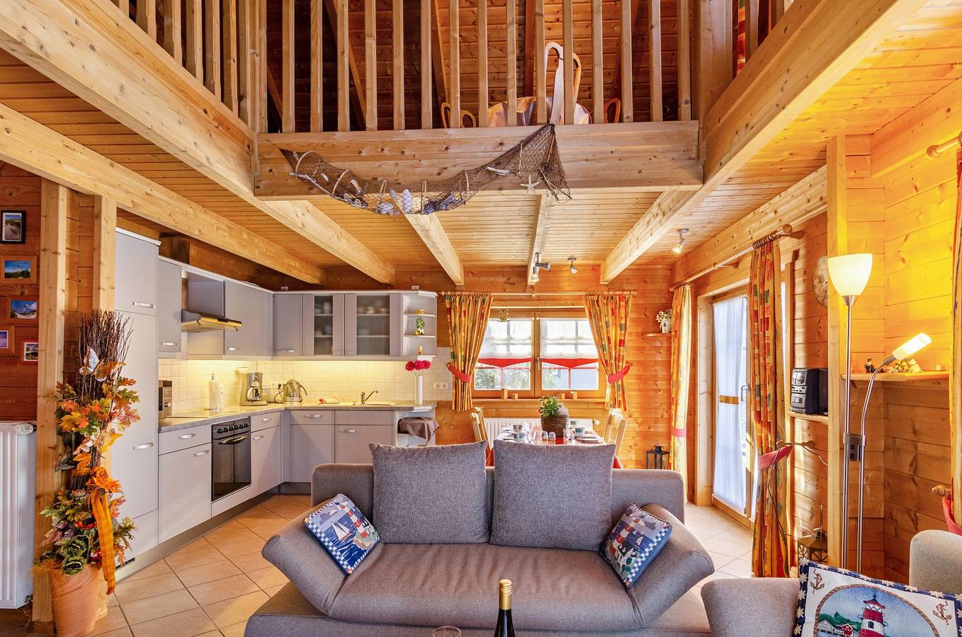 Ferienhaus 'Emslandstube' mit Seeblick, privater Terrasse und eigenem Garten in Walchum, Emsland