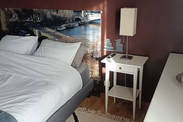 Gîte pour 7 personnes, avec balcon dans Stade de France