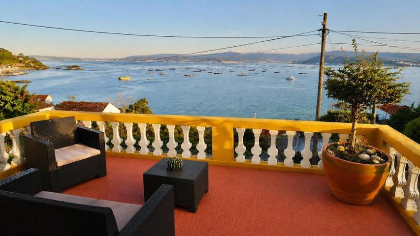 Apartamento para 6 personas, con Jardín en Bueu