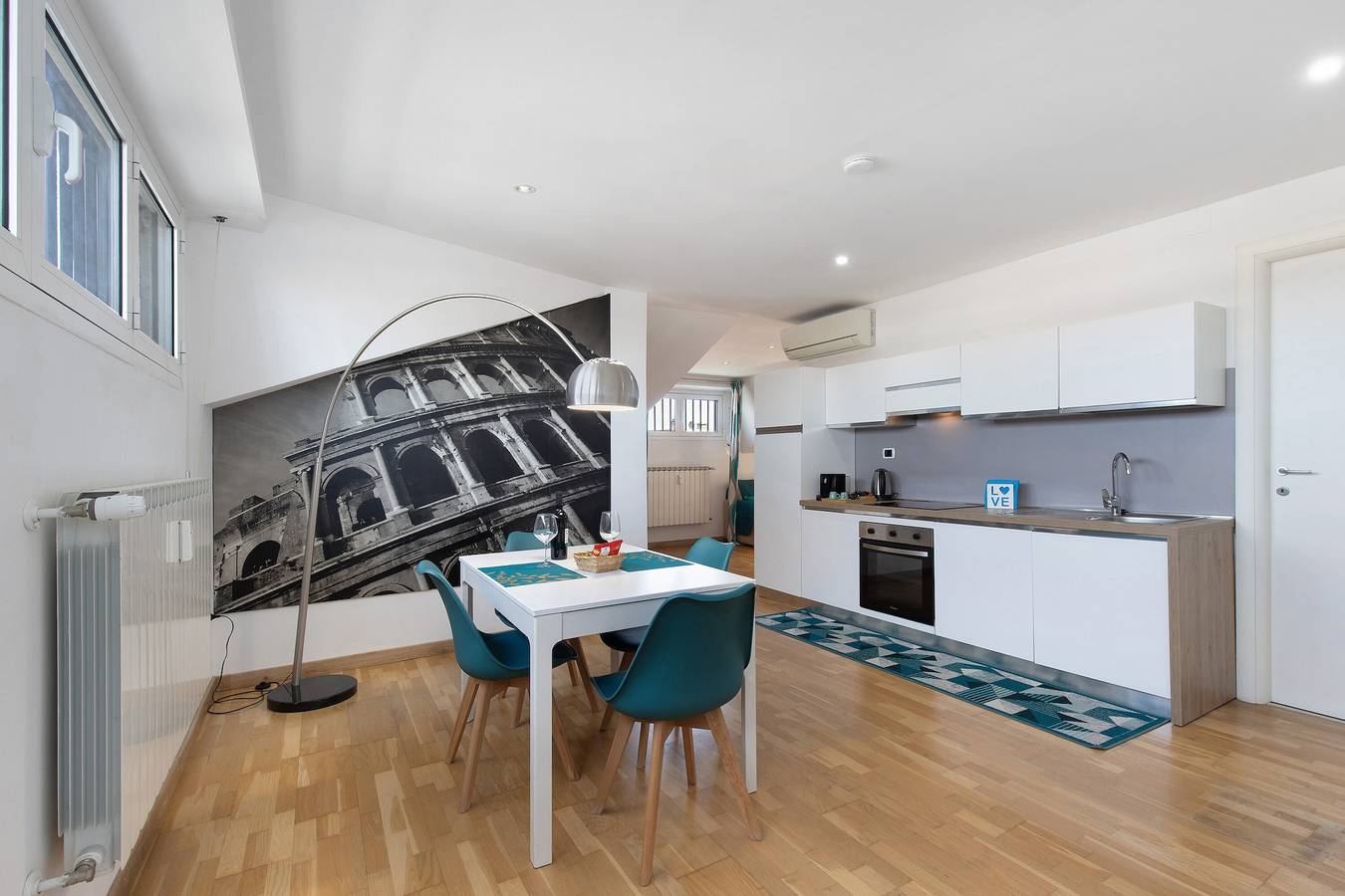 Appartement entier, Penthouse entre ciel et mer avec terrasse panoramique - Lido Di Ostia in Ostie, Rome