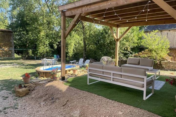 Maison de vacances pour 10 personnes, avec jardin et sauna - 1