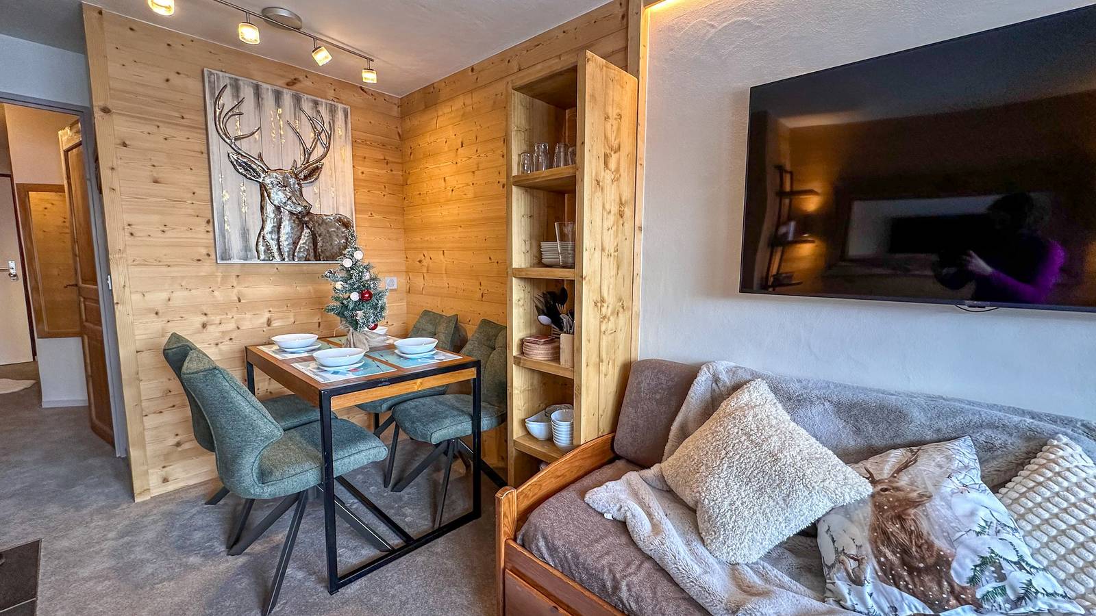 Apartamento entero, Apartamento de vacaciones para 4 personas con balcón in Morzine, Les Portes du Soleil