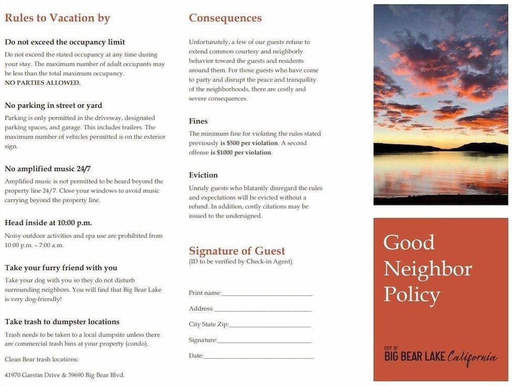 Lonepine Cosy 1 Br Lakeside Resort Kabine w / Ansichten in Big Bear Lake, San Bernardino County