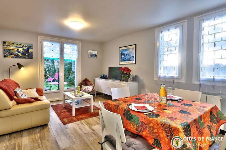 Gîte pour 2 personnes, avec jardin et terrasse, animaux acceptés