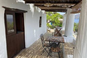 Ferienhaus für 3 Personen, mit Terrasse auf den Liparische Inseln