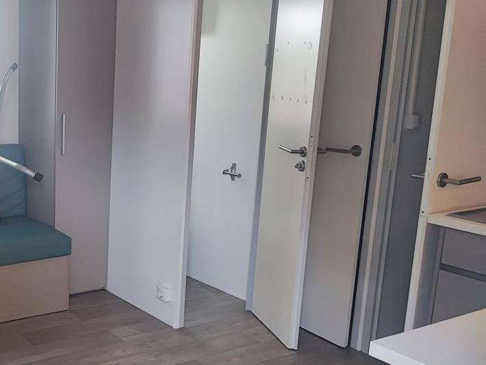 Sun & Sea sur Camping Le Bosc - Mobilheim 5 personen - 3 Schlafzimmer - Klimaanlage + Tv 4/5 pers. in Saint-Cyprien, Mittelmeerküste (Frankreich)