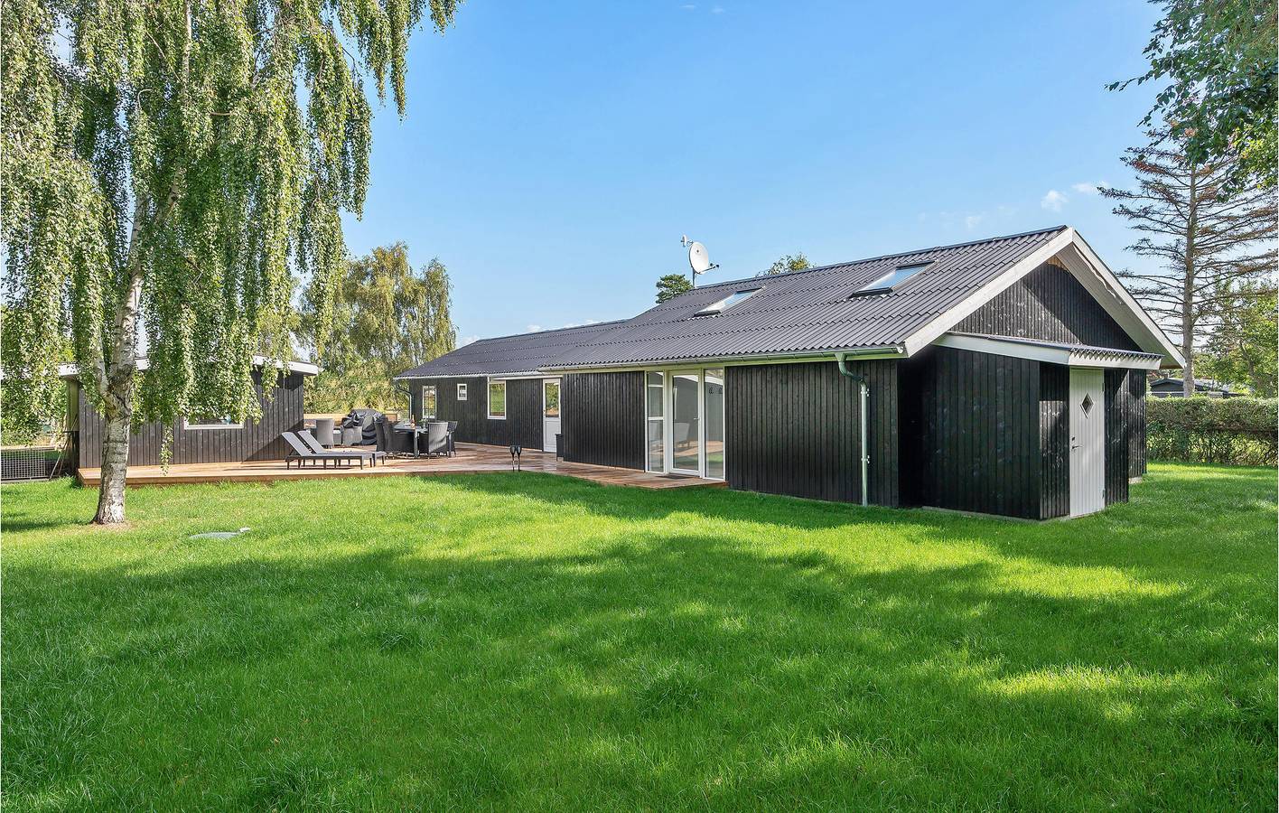 Ferienhaus für 6 Personen mit Terrasse in Rødby, Schwedische Ostsee