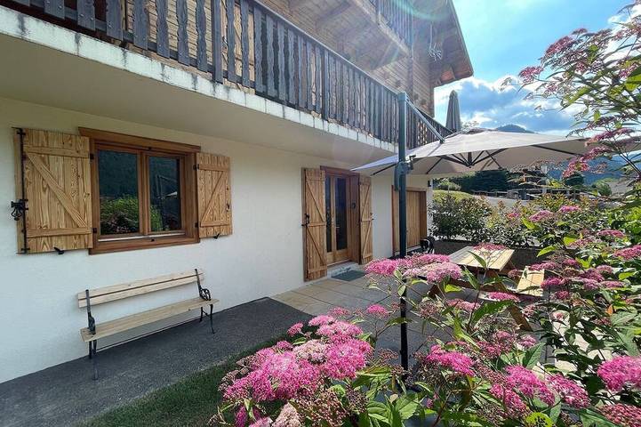 Appartement de vacances pour 4 personnes, avec jardin et terrasse
