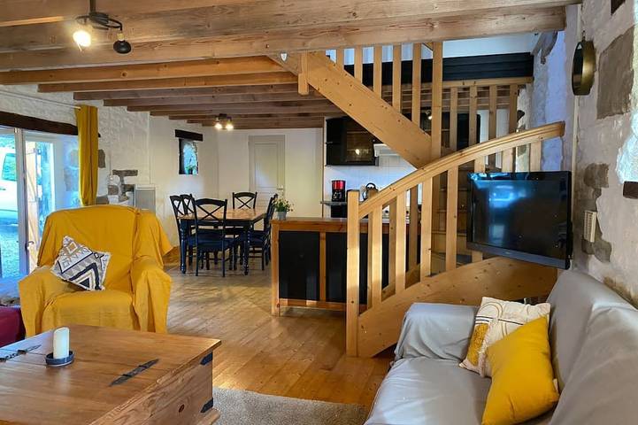 Maison de vacances pour 2 personnes, avec Jardin et Piscine