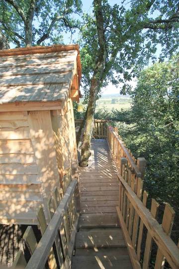 Cottage pour 2 personnes, avec vue ainsi que terrasse et jardin à Saint-Antoine-de-Breuilh