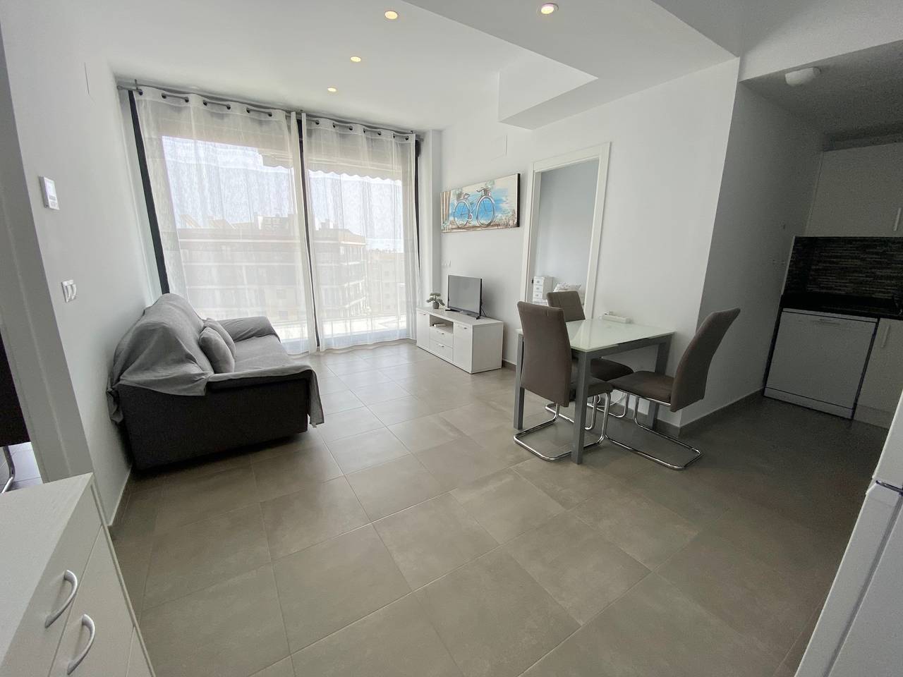 Appartement entier, Appartement de vacances pour 5 personnes avec piscine in Vieille ville de Calpe, Calpe