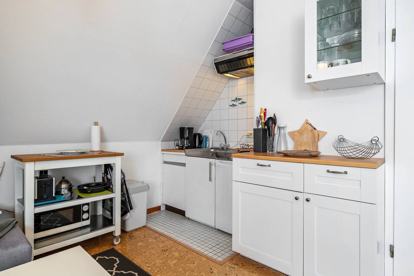 Ganze Wohnung, Ferienwohnung 'Jule' mit Gemeinschaftsterrasse, Gemeinschaftsgarten und Wlan in Tammensiel, Pellworm