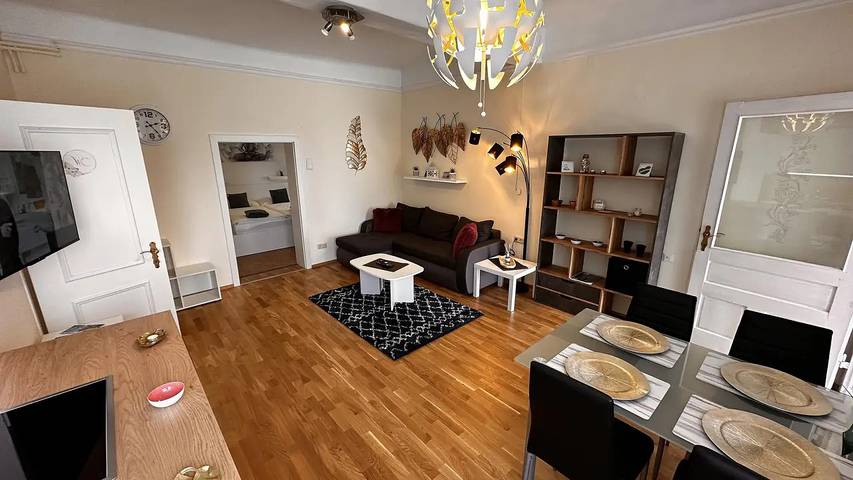 Ferienwohnung für 3 Personen, mit Garten und Pool sowie Terrasse, mit Haustier - 1