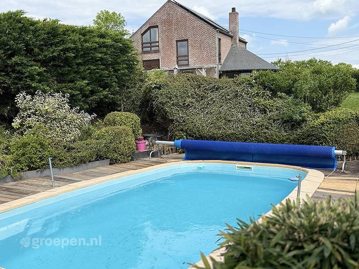 Holiday home for 11 people, with terrace and sauna as well as balcony/terrace and pool - 1