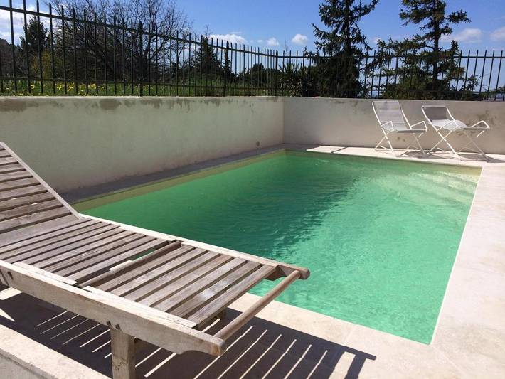 Maison de vacances pour 6 personnes, avec vue ainsi que piscine et terrasse - 1