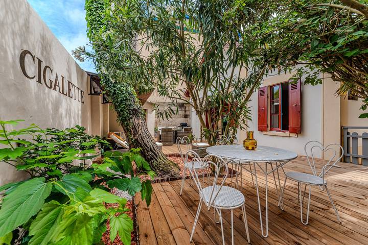 Ferienhaus für 6 Personen, mit Garten