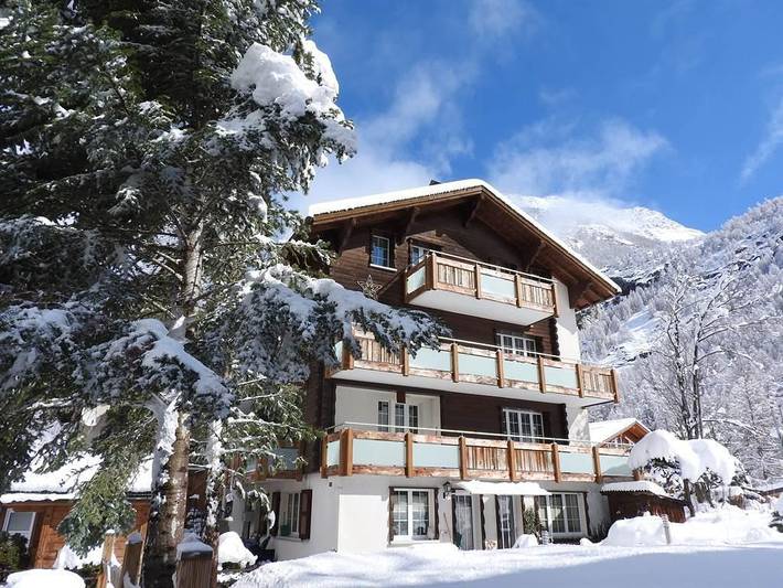 Ganze Ferienwohnung, 2-Bettwohnung in Saas-Almagell, Walliser Alpen