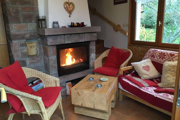Gîte pour 4 personnes, avec piscine ainsi que terrasse et jardin dans Station du Champ du Feu - 4