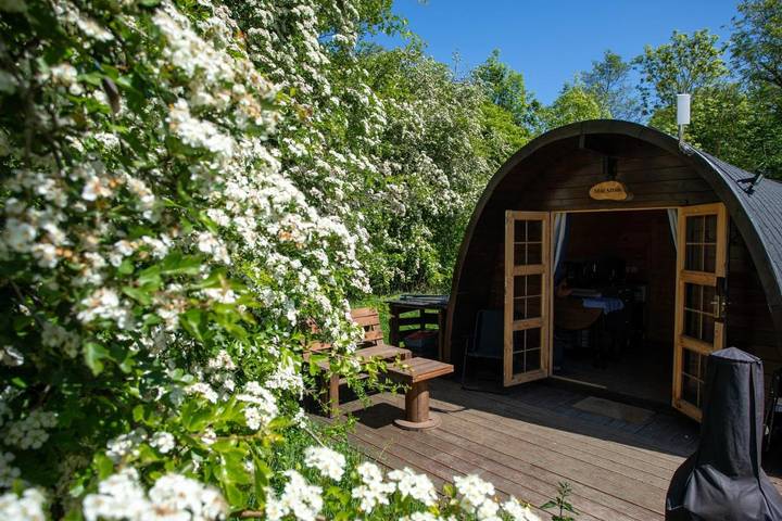 Camping voor 2 personen, with terras and uitzicht as well as tuin, met huisdier in Schotland