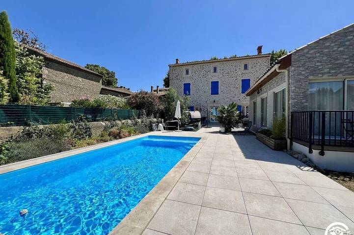 Maison de vacances pour 6 personnes, avec jardin et piscine à Canet