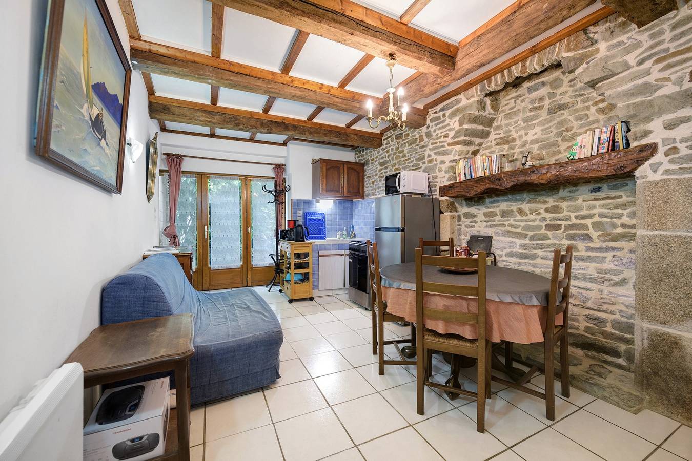 Maison de vacances du Xviie s. 'Le Grand Saunier-Baie Mt St-Michel' avec Wi-Fi et climatisation in Bacilly, Baie du Mont-Saint-Michel