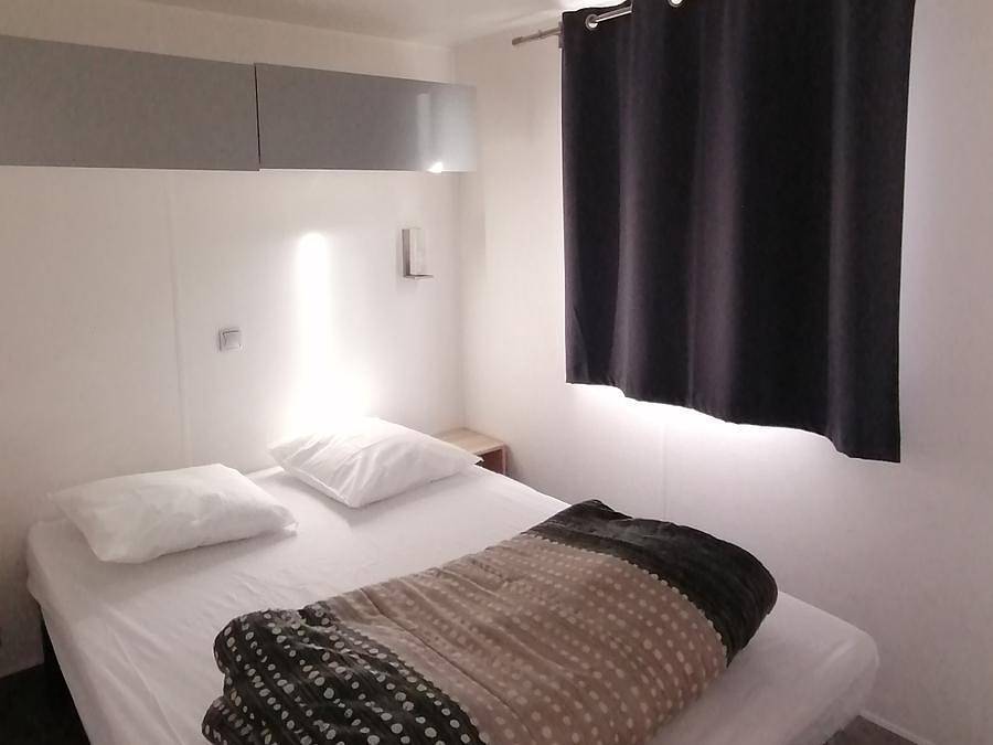 Camping le Moulin du Pont d'Alies - Mobilheim 2 personen - O'Hara 18 m² in Saint-Martin-Lys, Regionaler Naturpark Corbières-Fenouillèdes