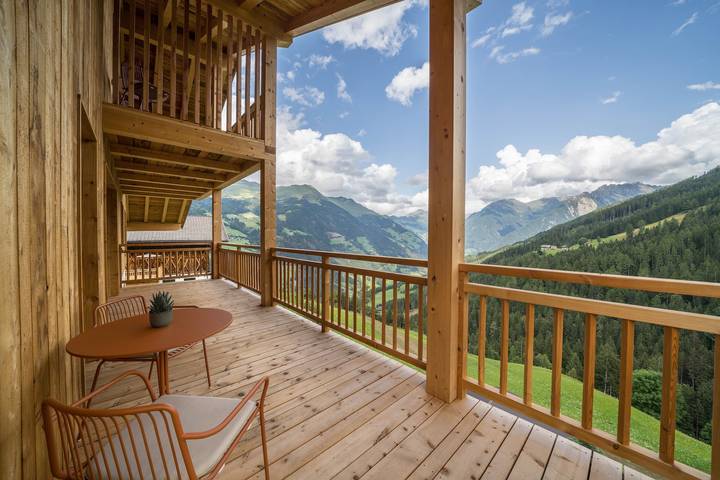 Ganze Wohnung, Ferienwohnung 'Mucher Josef' mit Bergblick, Gemeinschaftsgarten und Wlan in Ulfas, Moos in Passeier