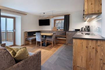 Gîte pour 3 personnes, avec jardin et balcon à Laas (Italie)