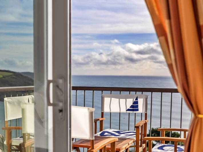 Holiday rental for 4 people, with balcony in Salcombe