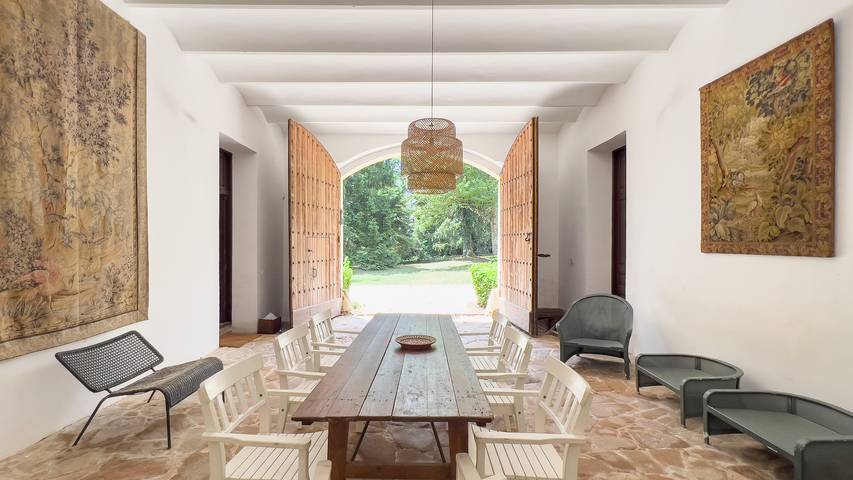 Gîte Rural avec Piscine à Sant Hilari Sacalm – Masoveria du Château de Villavecchia in Sant Hilari Sacalm, Province de Gérone