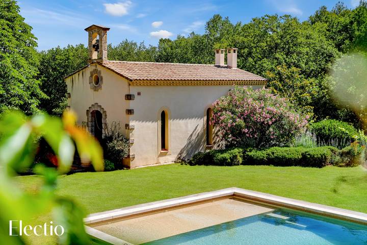 Location de vacances pour 10 personnes, avec jardin et piscine, adapté aux familles à Le Puy-Sainte-Réparade - 4