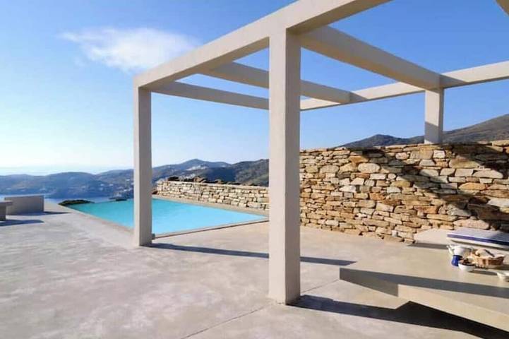 Villa for 6 people, with Balcony and Garden in Ios
