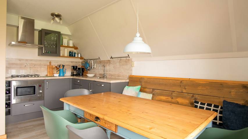 Ferienhaus für 4 Personen, mit Balkon/Terrasse und Balkon sowie Terrasse und Garten in den Niederlande - 2