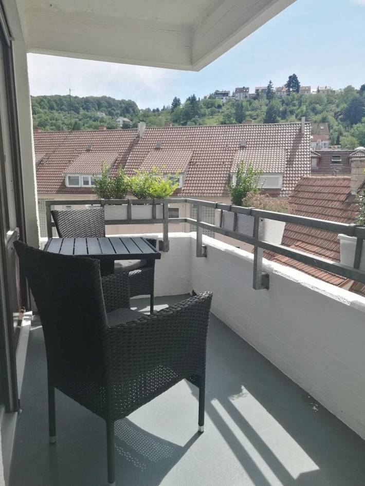 Vakantiewoning voor 2 personen, with Balkon and Terras as well as Uitzicht in Stuttgart