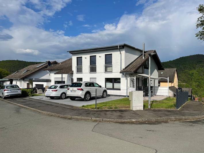 Ferienwohnung für 2 Personen, mit Balkon und Terrasse sowie Garten und Sauna