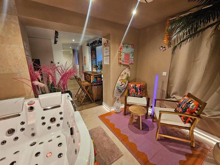 Appartement de vacances pour 2 personnes, avec jacuzzi