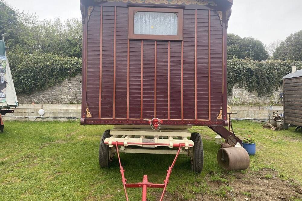 Vintage Showman's Wagon For Two Close to Beach in Plymouth, South West England