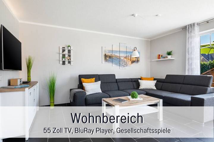 Ferienhaus für 8 Personen, mit Terrasse und Garten in Burgstaaken