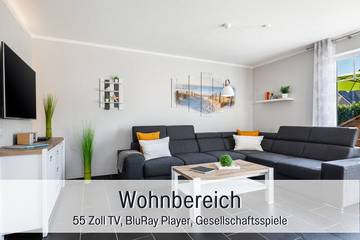 Chalet für 8 Personen, mit Terrasse und Garten auf Fehmarn