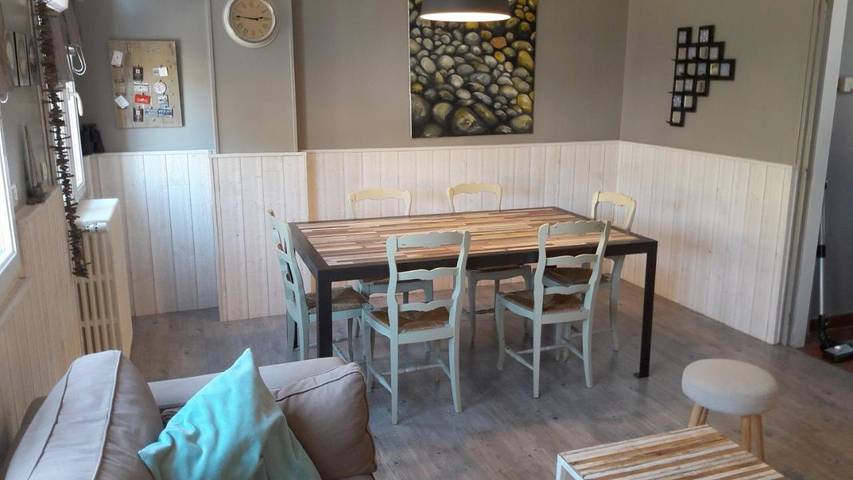 Location de vacances pour 6 personnes, avec vue et terrasse, animaux acceptés à Port-en-Bessin-Huppain - 4